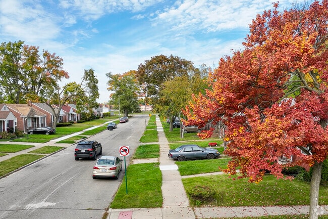 The verdant streets of Castle Rouge rarely betray the urban location of the neighborhood.