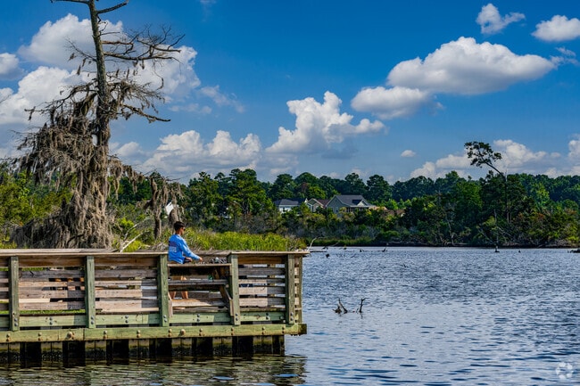 Pumpkin Center folks can enjoy some fishing at Northeast Creek Park near east Jacksonville.