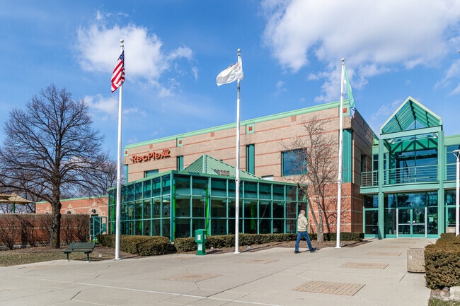 RecPlex in Birch Manor features an indoor pool, multipurpose courts, and a fitness center.