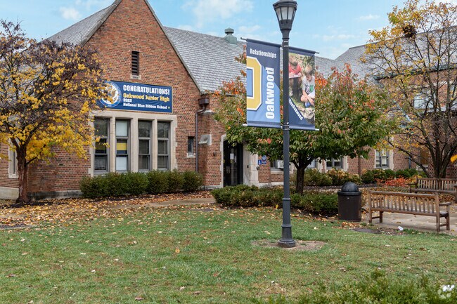 Oakwood Junior High School ranks highly for its academic programs and student support.