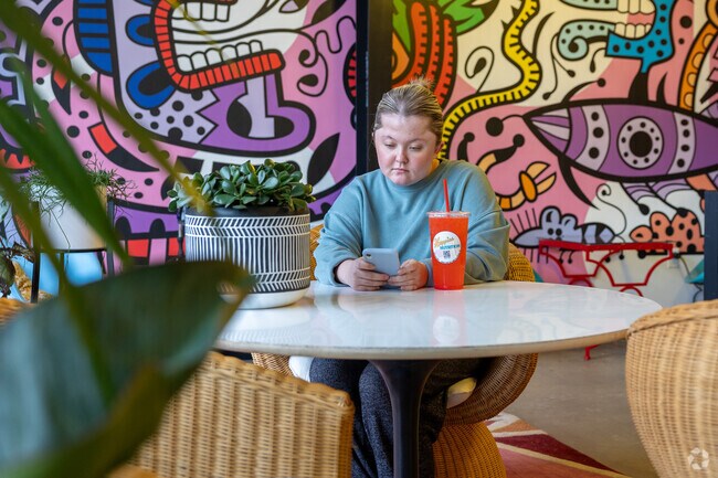 Sunrise Terrace offers several options for a midday refreshment.