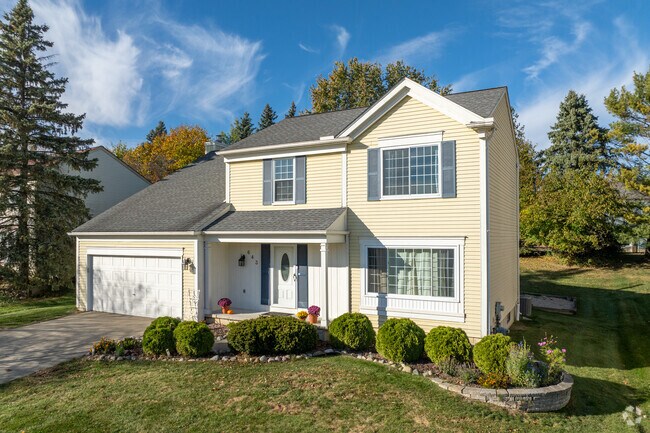 Contemporary homes in Rochester Hills offer plenty of room for growing families.