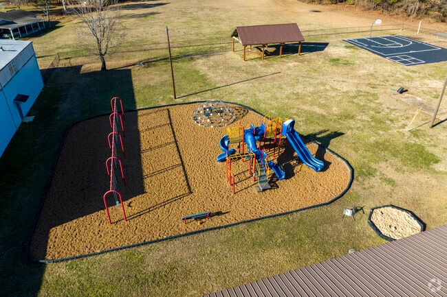 Playground for Big Cove Christian Academy in Owens Cross Roads Alabama.