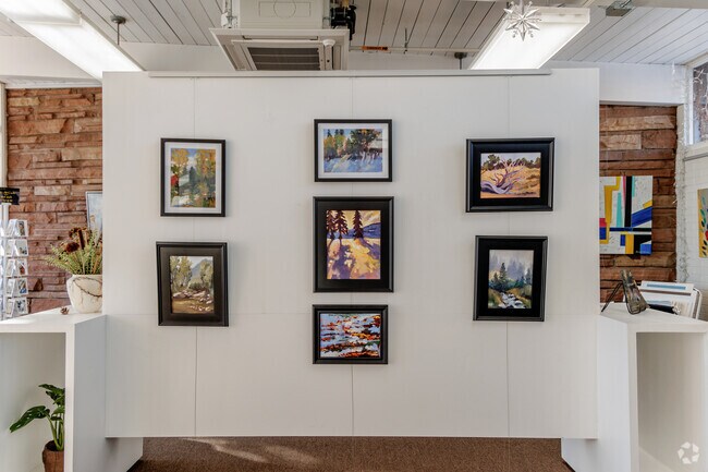 Art galleries are scattered throughout the city of Brighton.