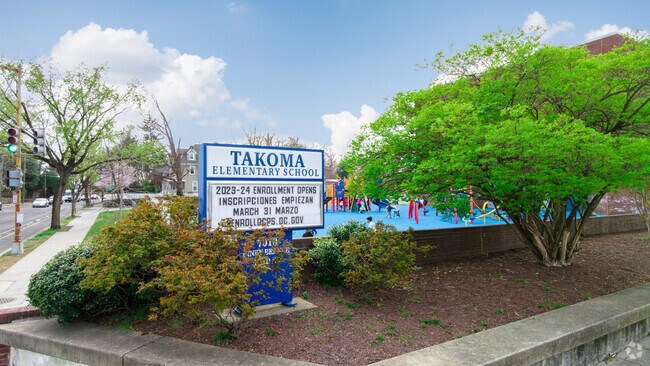 Takoma Elementary School is the Takoma neighborhood's premiere school.