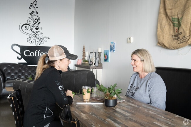 Meet with friends for a tasty muffin or a drink at State Street Coffee.