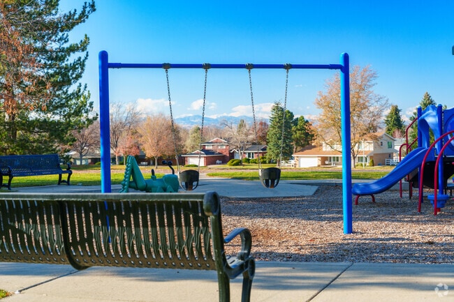 The view by the swing set in Clarkson Park is particularly nice.