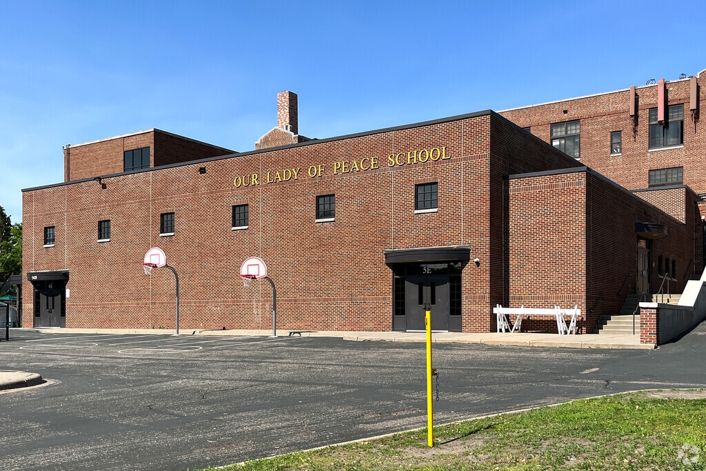 Our Lady of Peace Catholic School is a private Catholic school enrolling students in grades K-8.