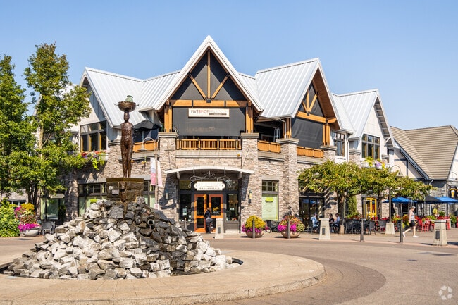 Lake View Village is the commercial heart of Evergreen.