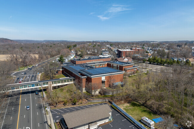 Overview of the Barnard Environmental Magnet School in the West River neighborhood.