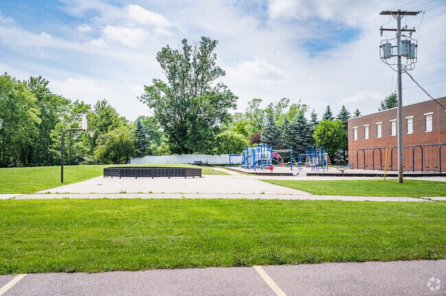 There are many ways to play at Brunswick's Kidder Elementary School.