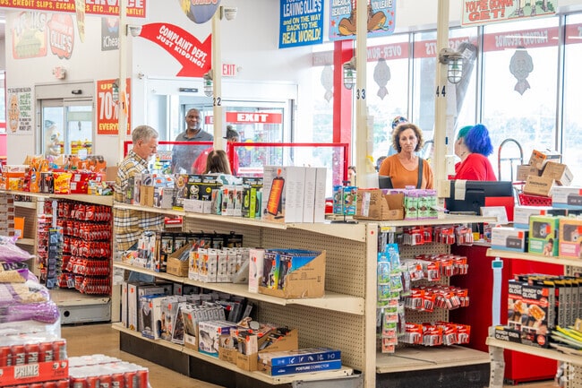 Ollie’s Bargain Outlet provides groceries near Woodland Forrest.
