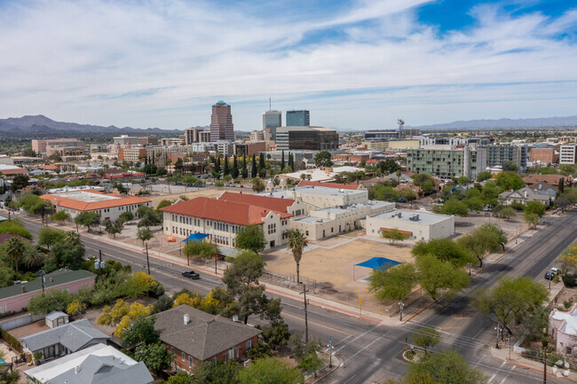 The Safford K-8 School in Armory Park is a quick trip away from downtown Tucson, AZ.