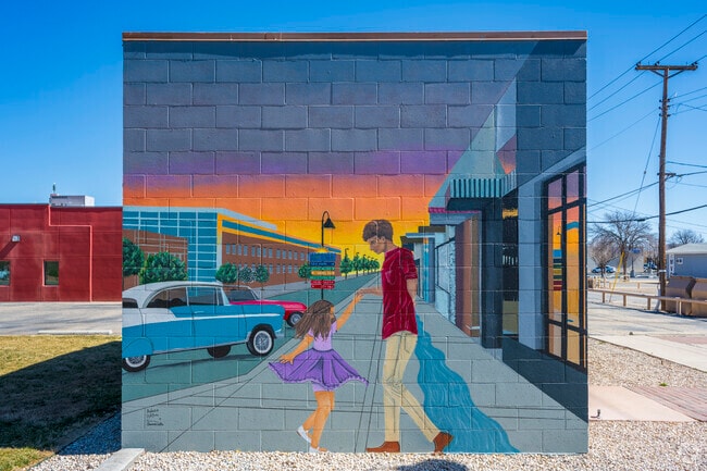 Designated a New Mexico Art and Cultural District, Artesia’s Downtown Main Street features murals by local artists.
