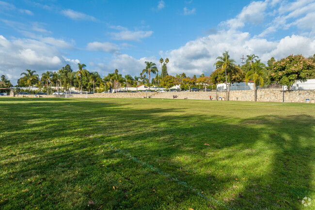 Capistrano Union High School has open fields for sports and recreation.