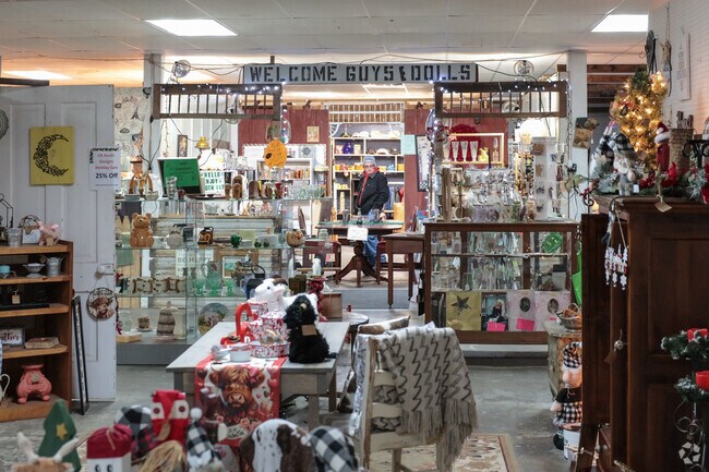 If you are looking for Vintage toys, records or tools, Jakes Antiques in Euclid Triangle has some of everything.