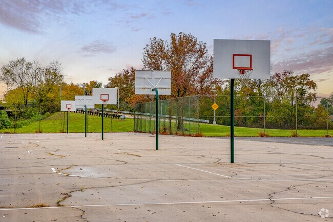 Basketball courts await at Scotlandville Parkway Park.