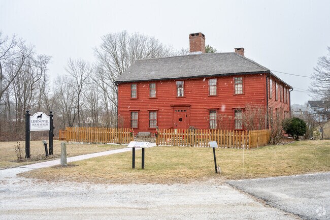Step into history at the Leffingwell House Museum, a must visit spot in Norwich, CT.