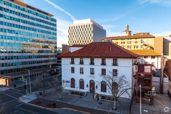 Amy Biehl Charter High School is located in downtown Albuquerque.