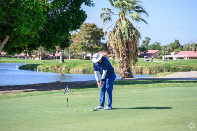 Residents of Fortuna Foothills can gold at the close by Mesa Del Sol Golf lub.