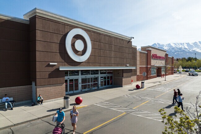 The Target in American Fork is a large and well-stocked department store that caters to a wide range of shopping needs.