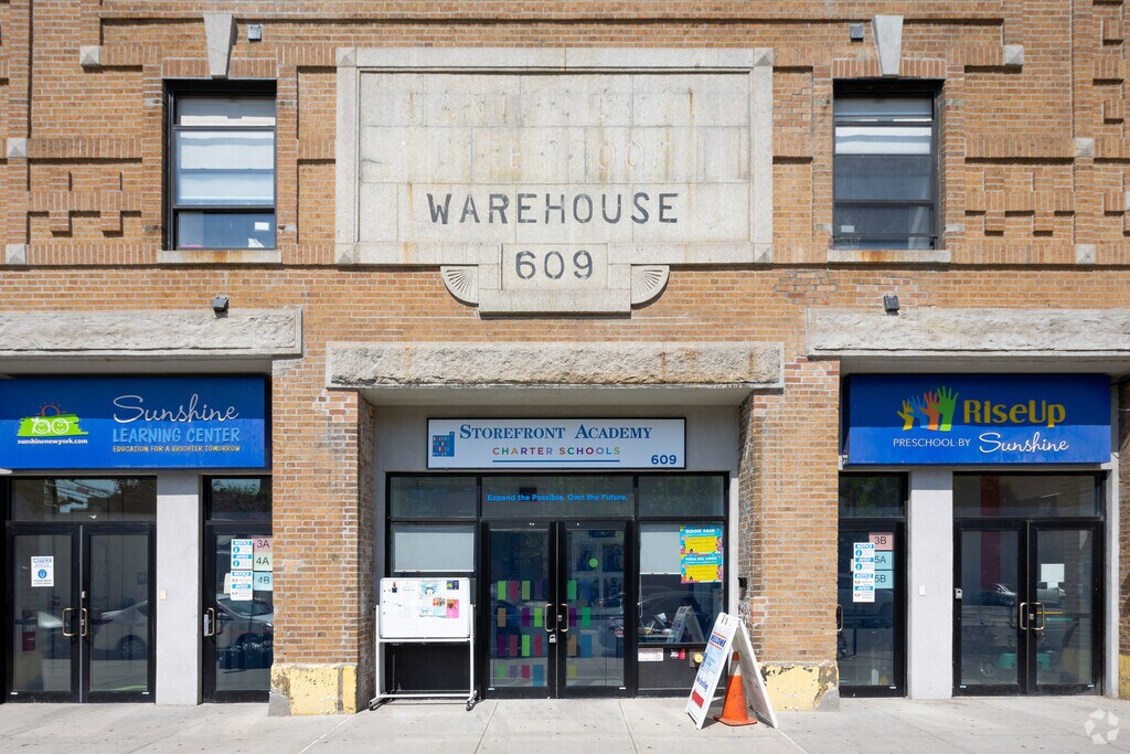Storefront Academy Charter School, Mott Haven, main entrance