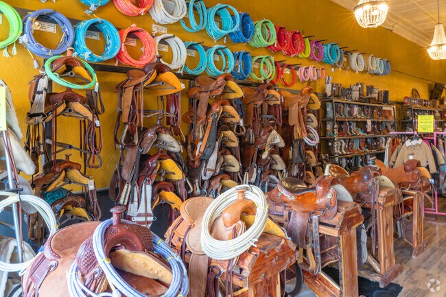 Saddle up at Woodward's Walkers Western Store.
