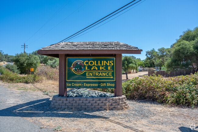 Enjoy a day at the lake at Collins Lake near Loma Rica.