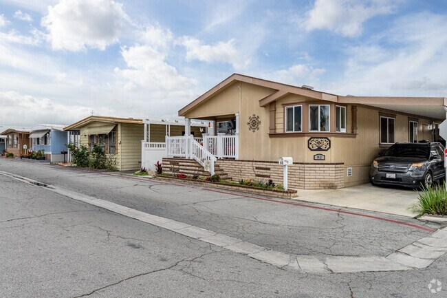 Northwest El Monte has a few well-kept mobile home parks.