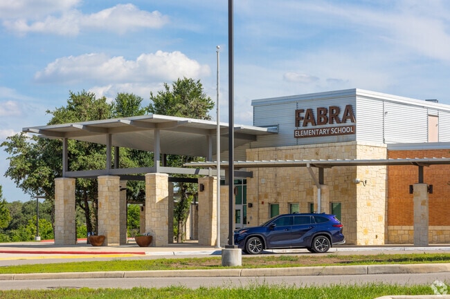 Fabra Elementary School is found outside of Boerne, Texas.