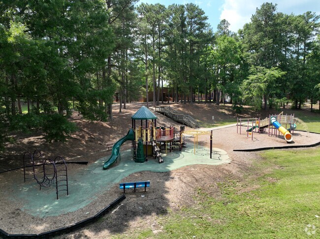 Powell Magnet Elementary School students enjoy playing on the playground at recess.