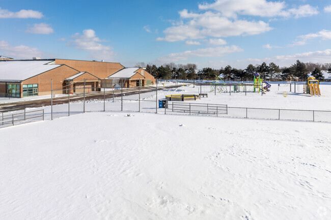 Hampton Elementary School playground.