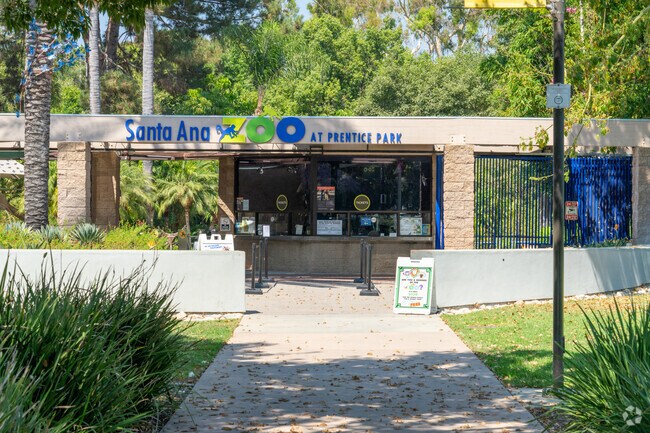 The Santa Ana Zoo is just a few miles away from the Logan neighborhood.