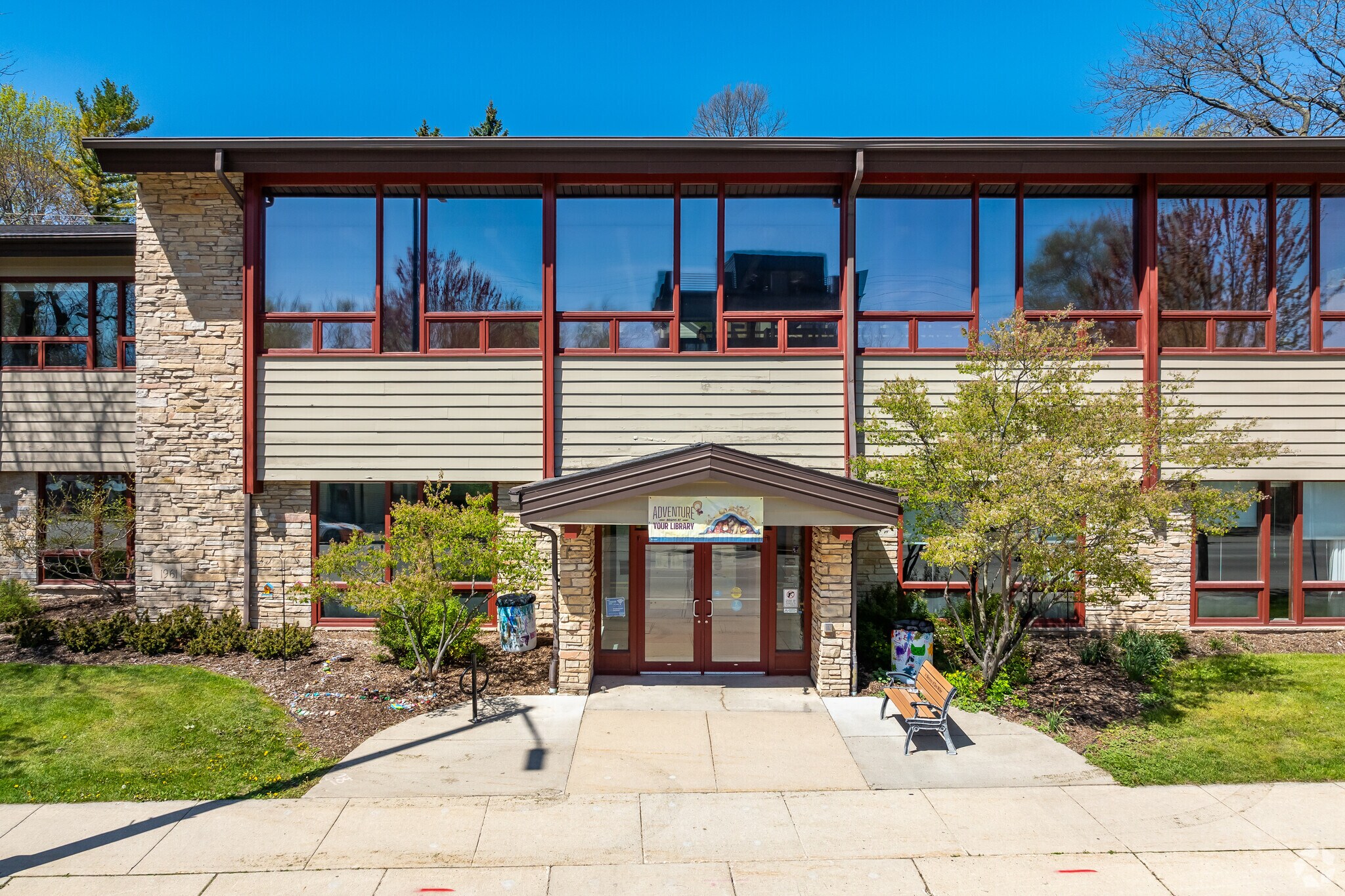 The W.J. Niederkorn Library is in downtown Port Washington and walkable for most residents.