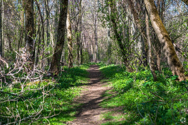 Walking trails throughout Porter County give access to the Little Calumet River.