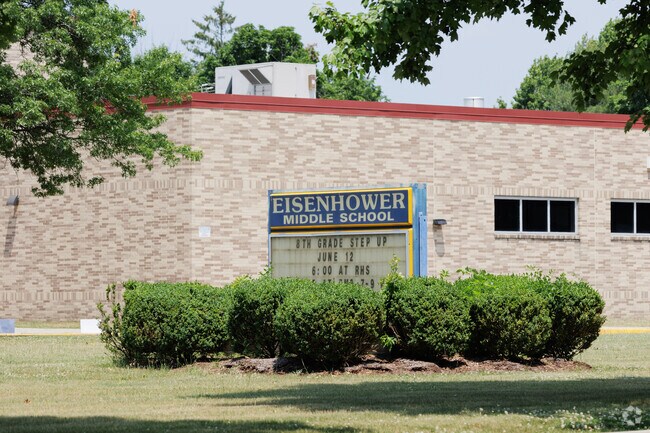 Eisenhower Middle School in Succasunna has has 535 students in grades 7-8.
