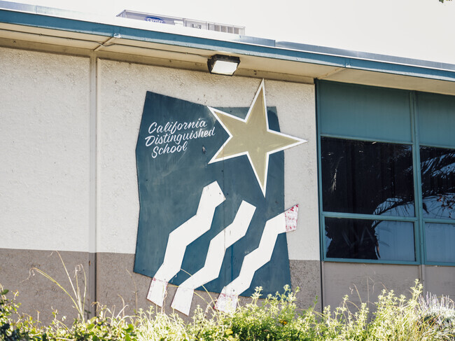 Thomas Russell Middle School in Milpitas, California is a California Distinguished School.