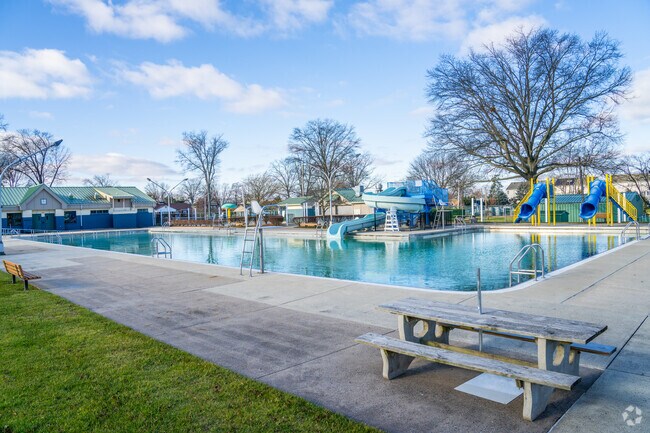 Fourth Street Park includes a community pool, perfect to enjoy on a hot day in lansdale.