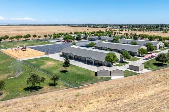 A view of Ronald Reagan Elementary School in Chowchilla.