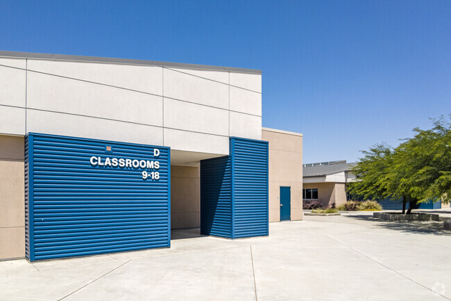Modern classrooms await students at Boris Elementary School in Fresno.