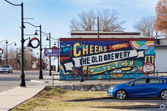 The Old Brewery District is a vibrant and historic neighborhood located in Belleville, IL.