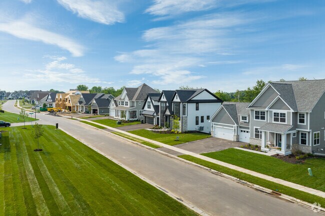 The Adelaide neighborhood in Hugo offers medium traditional style homes.