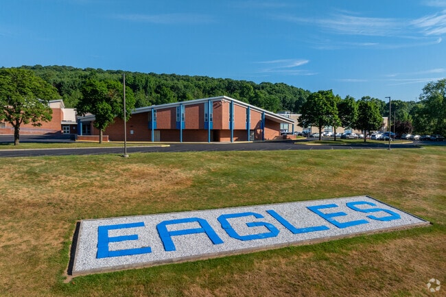 Blue Mountain High School students receive high quality education with a B+ rating on academics.