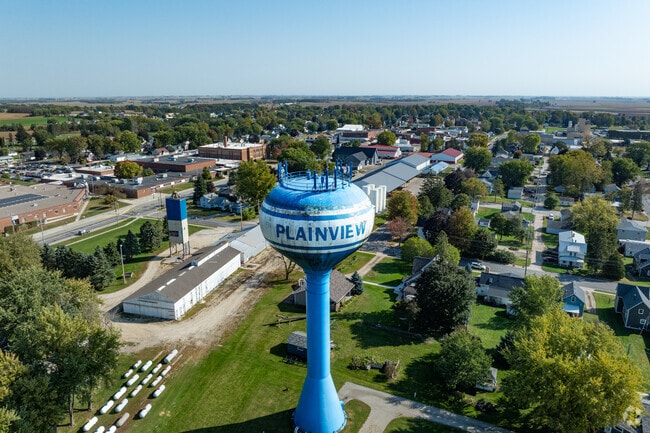 Plainview is a town of over 3,000 people around 20 miles east of Rochester, MN.