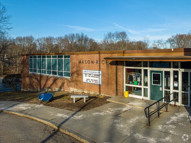 Mason-Rice School provides an academically enriching environment for Newton Center students.