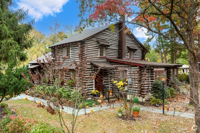 Many of the homes in Medford Lakes are surrounded by trees and other greenery, giving residents a sense of privacy.