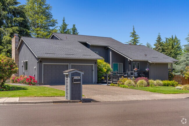 A Mid-century modern home in the Five Oaks neighborhood.