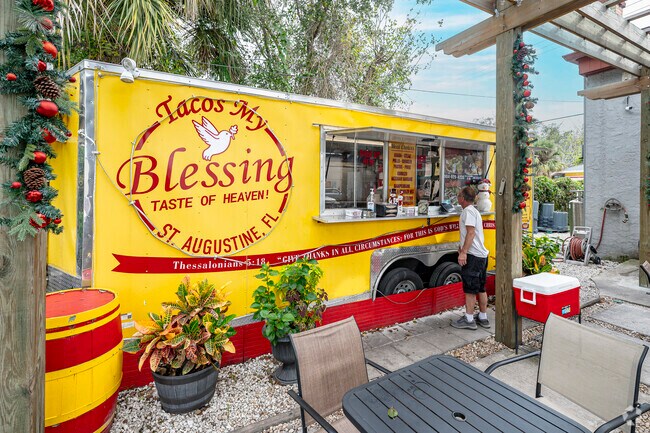 Tacos' My Blessing in West Augustine is known for delicious Mexican cuisine.