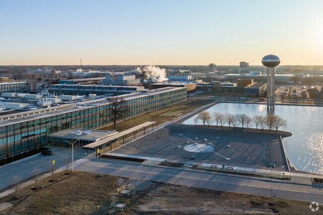 General Motor's famous Tech Center is located along Mound Road in Warren.