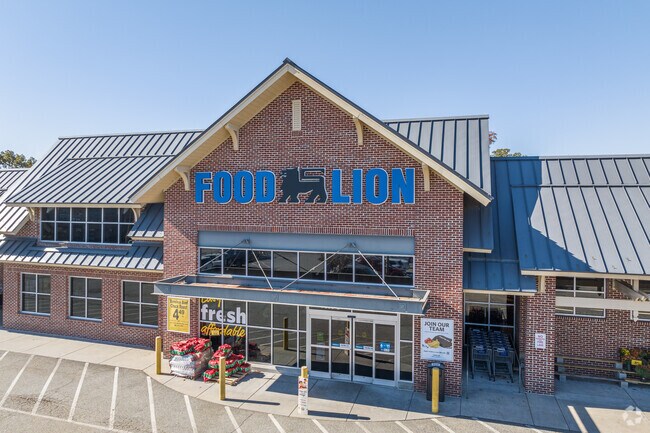 Food Lion, a popular grocery chain, can be found in Stokesdale.